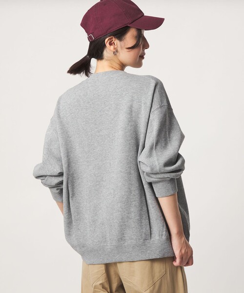 green label relaxing（グリーンレーベルリラクシング）の「【WEB限定】＜at ease＞ダブルフェイス クルーネック カットソー カーディガン（カーディガン/ボレロ・レディース・ライトグレー/ナチュラル/その他1/その他2・FREE）」の20枚目の写真