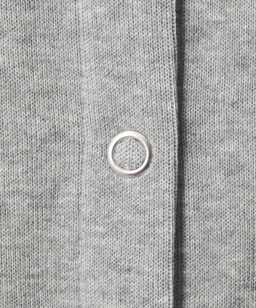 green label relaxing（グリーンレーベルリラクシング）の「【WEB限定】＜at ease＞ダブルフェイス クルーネック カットソー カーディガン（カーディガン/ボレロ・レディース・ライトグレー/ナチュラル/その他1/その他2・FREE）」の11枚目の写真