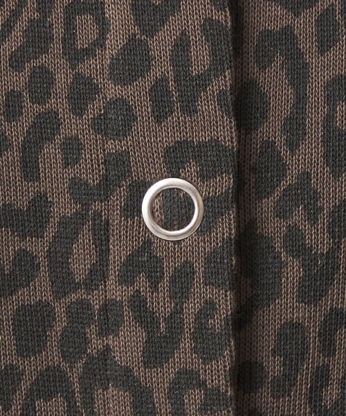 green label relaxing（グリーンレーベルリラクシング）の「【WEB限定】＜at ease＞ダブルフェイス クルーネック カットソー カーディガン（カーディガン/ボレロ・レディース・ライトグレー/ナチュラル/その他1/その他2・FREE）」の6枚目の写真