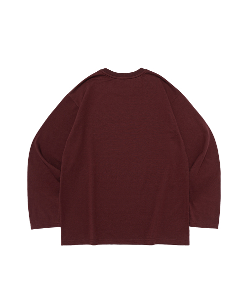 ROIDESROIS(ロワデロワ)の「シェイプオブハート長袖Tシャツ(ワイン)(Tシャツ/カットソー・レディース・その他・SMALL/MEDIUM/LARGE/X-LARGE)」の2枚目の写真
