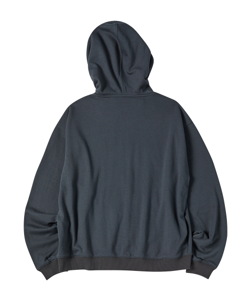 TRAVEL(トラベル)の「PALETTE フラワーフードジップアップ チャコール(パーカー・レディース・その他・SMALL/LARGE/MEDIUM)」の8枚目の写真
