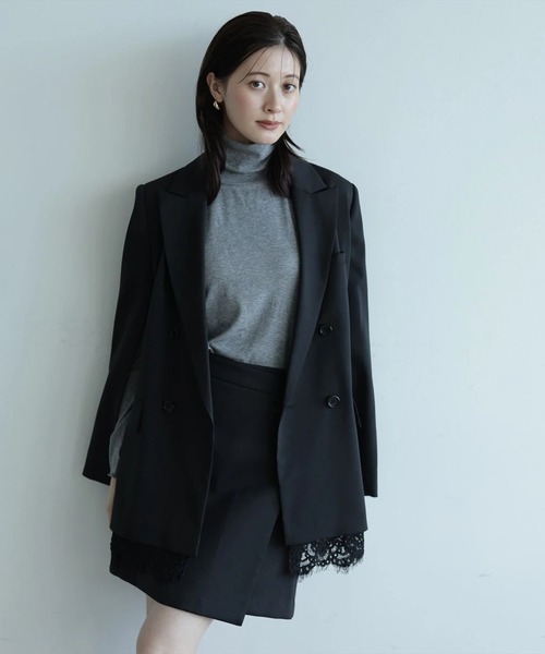 Arpege story(アルページュストーリー)の「〈着るスキンケア〉シアータートル(Tシャツ/カットソー・レディース・レッド/グレー/ブラック/ホワイト・2)」の5枚目の写真