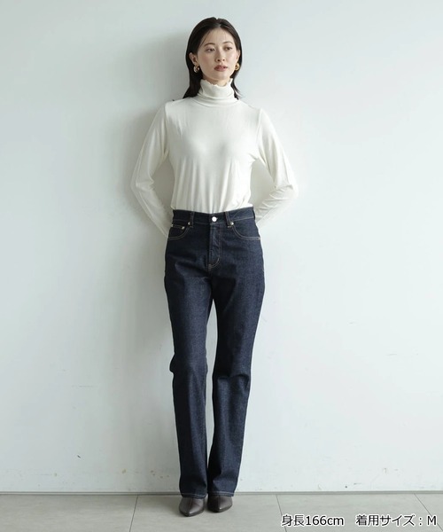 Arpege story(アルページュストーリー)の「〈着るスキンケア〉シアータートル(Tシャツ/カットソー・レディース・レッド/グレー/ブラック/ホワイト・2)」の13枚目の写真