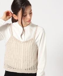 HARE | 3Gテープヤーンニットキャミソール(HARE)(ニット/セーター)