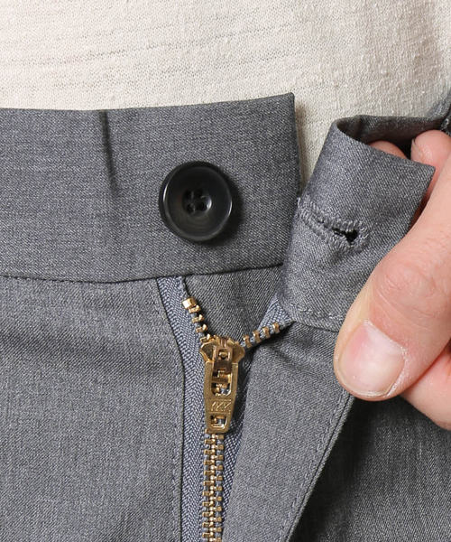 AMERICAN RAG CIE（アメリカンラグシー）の「AMERICAN RAG CIE T/R テーパードパンツ【WEB限定】（その他パンツ・メンズ・ブラック/トップグレー・3/2/1）」の5枚目の写真