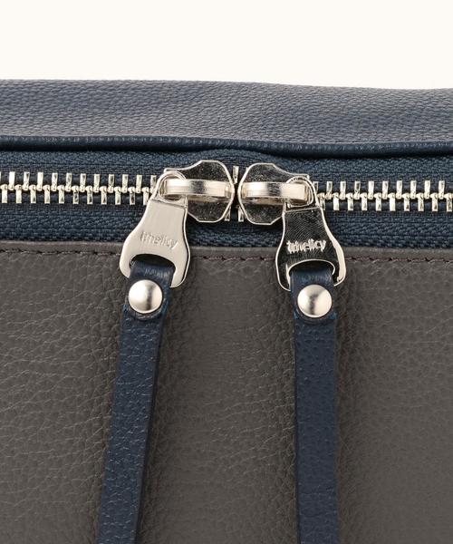 UNITED ARROWS（ユナイテッドアローズ）の「＜ithelicy（イザリシー）＞SUSU-Ⅱ（クラッチバッグ・メンズ・ブラック/ネイビー・FREE）」の7枚目の写真