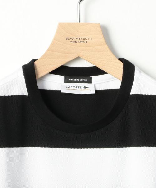 LACOSTE（ラコステ）の「【別注】 ＜LACOSTE （ラコステ）＞ ∴ BORDER TEE/Tシャツ ◆（Tシャツ/カットソー・メンズ・ブラック/ライトグレー/ネイビー・2/4/3/5）」の14枚目の写真