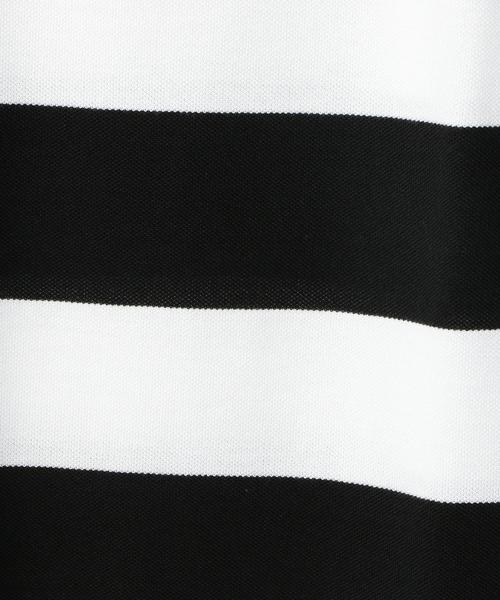 LACOSTE（ラコステ）の「【別注】 ＜LACOSTE （ラコステ）＞ ∴ BORDER TEE/Tシャツ ◆（Tシャツ/カットソー・メンズ・ブラック/ライトグレー/ネイビー・2/4/3/5）」の9枚目の写真