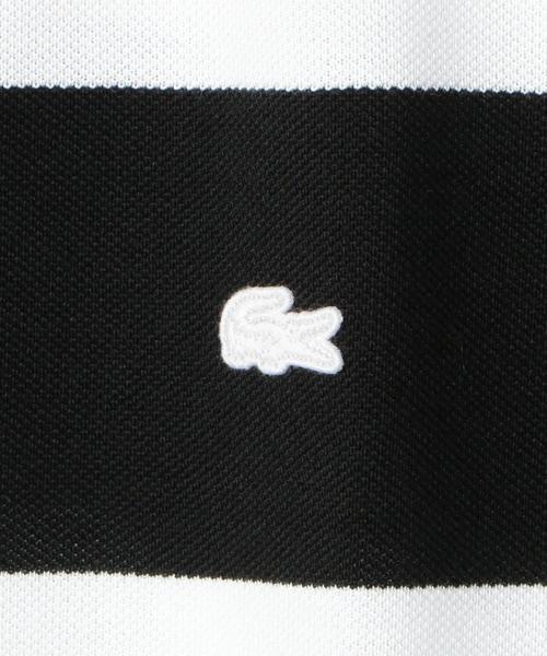 LACOSTE（ラコステ）の「【別注】 ＜LACOSTE （ラコステ）＞ ∴ BORDER TEE/Tシャツ ◆（Tシャツ/カットソー・メンズ・ブラック/ライトグレー/ネイビー・2/4/3/5）」の10枚目の写真