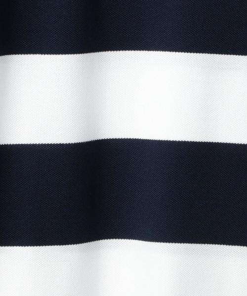 LACOSTE（ラコステ）の「【別注】 ＜LACOSTE （ラコステ）＞ ∴ BORDER TEE/Tシャツ ◆（Tシャツ/カットソー・メンズ・ブラック/ライトグレー/ネイビー・2/4/3/5）」の12枚目の写真