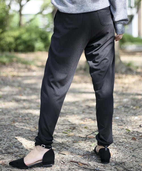 Denime（ドゥニーム）の「リラックスニットソーパンツ（その他パンツ・レディース・ブラック/グレー・FREE）」の18枚目の写真