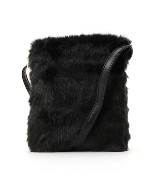 WEGO(ウィゴー)の「WEGO/ファーミニショルダーバッグ(ショルダーバッグ・レディース・サックスブルー/ライトピンク/その他2/その他1/ライトパープル/ホワイト/ブラック/ブラウン/その他3/ネイビー/パープル/ワイン/グレー/その他4/イエロー・FREE)」の22枚目の写真