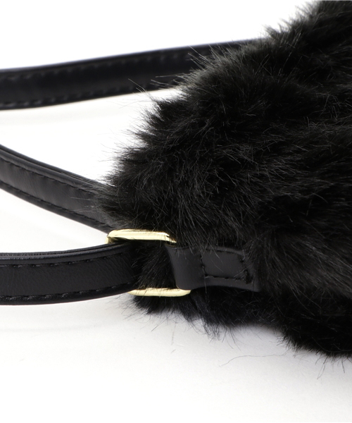 WEGO(ウィゴー)の「WEGO/ファーミニショルダーバッグ(ショルダーバッグ・レディース・サックスブルー/ライトピンク/その他2/その他1/ライトパープル/ホワイト/ブラック/ブラウン/その他3/ネイビー/パープル/ワイン/グレー/その他4/イエロー・FREE)」の18枚目の写真