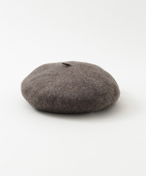 URBAN RESEARCH（アーバンリサーチ）の「UR バスクベレー帽（ハンチング/ベレー帽・レディース・モカ/チャコールグレー・FREE）」の2枚目の写真