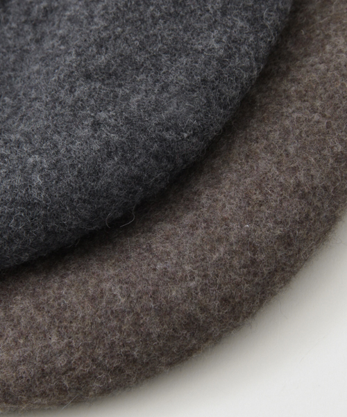 URBAN RESEARCH（アーバンリサーチ）の「UR バスクベレー帽（ハンチング/ベレー帽・レディース・モカ/チャコールグレー・FREE）」の6枚目の写真