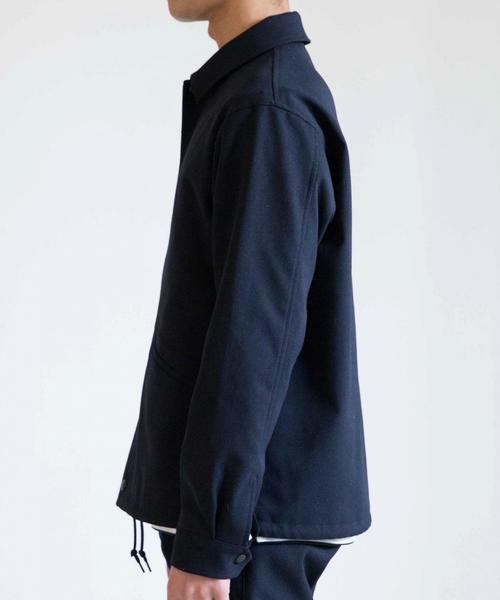 green label relaxing(グリーンレーベルリラクシング)の「SC FULFLAN コーチジャケット◆(ブルゾン・メンズ・グレー/ネイビー・LARGE/X-LARGE/MEDIUM/SMALL)」の10枚目の写真