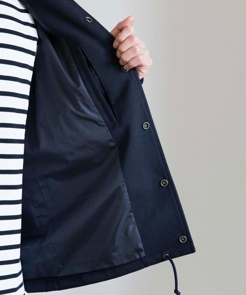 green label relaxing(グリーンレーベルリラクシング)の「SC FULFLAN コーチジャケット◆(ブルゾン・メンズ・グレー/ネイビー・LARGE/X-LARGE/MEDIUM/SMALL)」の4枚目の写真