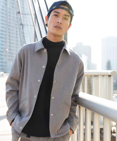 green label relaxing(グリーンレーベルリラクシング)の「SC FULFLAN コーチジャケット◆(ブルゾン・メンズ・グレー/ネイビー・LARGE/X-LARGE/MEDIUM/SMALL)」の8枚目の写真