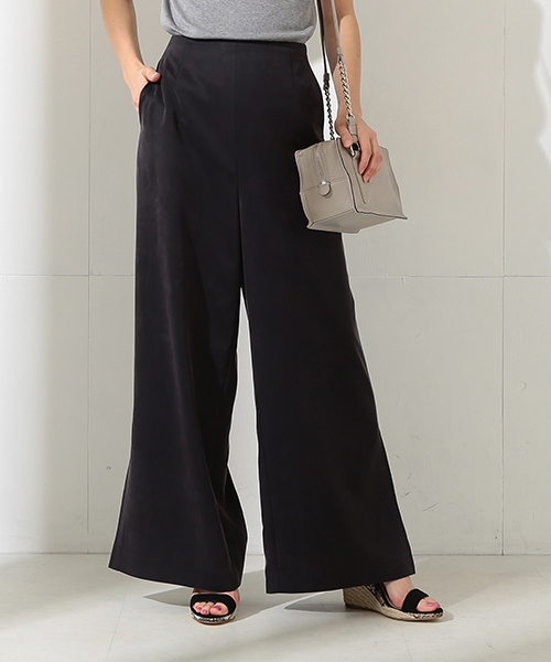 Demi Luxe Beams デミルクス ビームス の Demi Luxe Beams サイドスリットワイド パンツ その他パンツ Wear Demi Luxe Beams デミルクス ビームス の Demi Luxe Beams サイドスリットワイド パンツ その他パンツ Wear