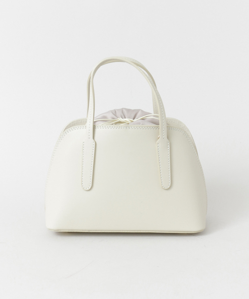 URBAN RESEARCH(アーバンリサーチ)の「 UR MILOS 2WAYミニショルダ-(ボストンバッグ・レディース・オフホワイト/ブラック/ライトピンク・ONE)」の1枚目の写真