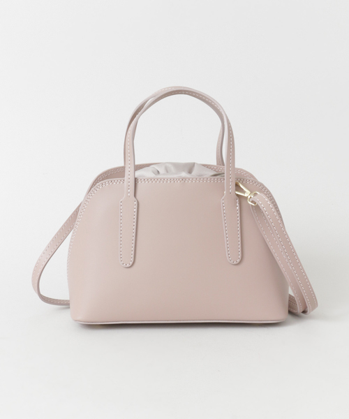 URBAN RESEARCH(アーバンリサーチ)の「 UR MILOS 2WAYミニショルダ-(ボストンバッグ・レディース・オフホワイト/ブラック/ライトピンク・ONE)」の10枚目の写真