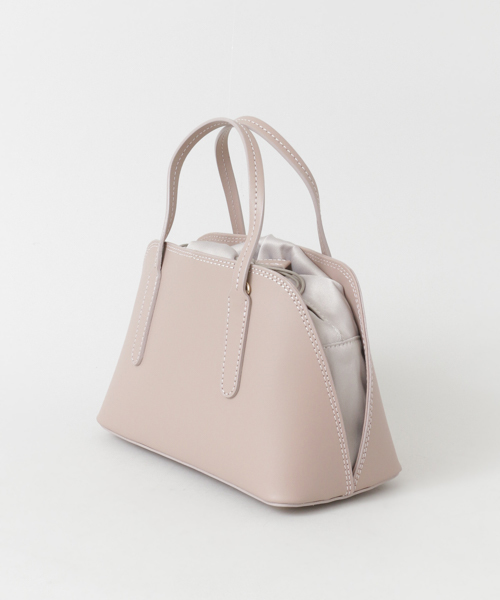 URBAN RESEARCH(アーバンリサーチ)の「 UR MILOS 2WAYミニショルダ-(ボストンバッグ・レディース・オフホワイト/ブラック/ライトピンク・ONE)」の11枚目の写真