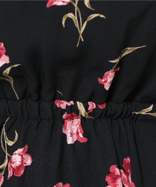 Honeys(ハニーズ)の「花柄ワンピース(ワンピース・レディース・ブラック系その他/ブルー系その他/ホワイト系その他・M/L)」の12枚目の写真