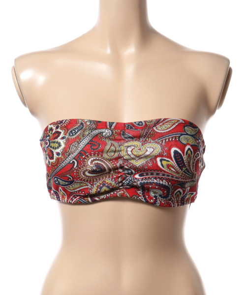 WEGO（ウィゴー）の「WEGO/カップインブラトップ（チューブトップ・レディース・オフホワイト/レッド/その他2/その他3/ブラック/その他1/その他4・MEDIUM/LARGE）」の6枚目の写真