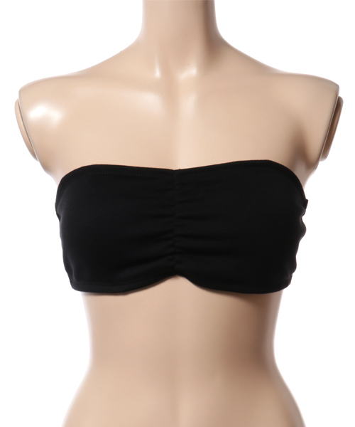 WEGO（ウィゴー）の「WEGO/カップインブラトップ（チューブトップ・レディース・オフホワイト/レッド/その他2/その他3/ブラック/その他1/その他4・MEDIUM/LARGE）」の3枚目の写真