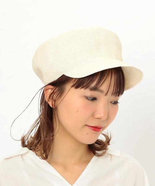 Another Edition（アナザーエディション）の「ブレードキャスケット ◆（キャスケット・レディース・ホワイト/ネイビー/その他1・FREE）」の2枚目の写真