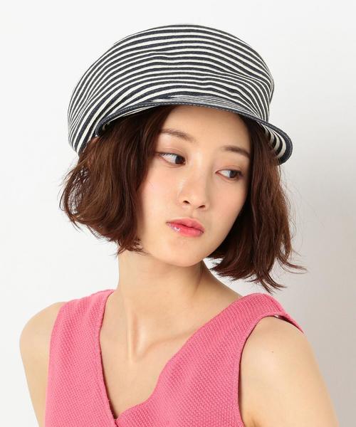 Another Edition（アナザーエディション）の「ブレードキャスケット ◆（キャスケット・レディース・ホワイト/ネイビー/その他1・FREE）」の8枚目の写真