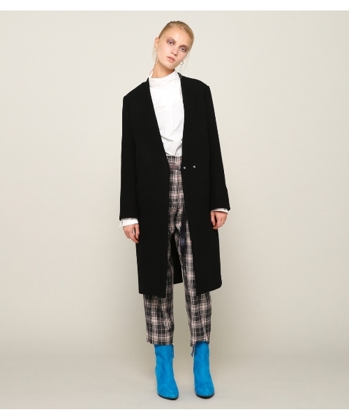 PEGGY LANA（ペギーラナ）の「Wool Coat（その他アウター・レディース・アイボリー/ブラック/グレー/ピンク・1/2）」の3枚目の写真