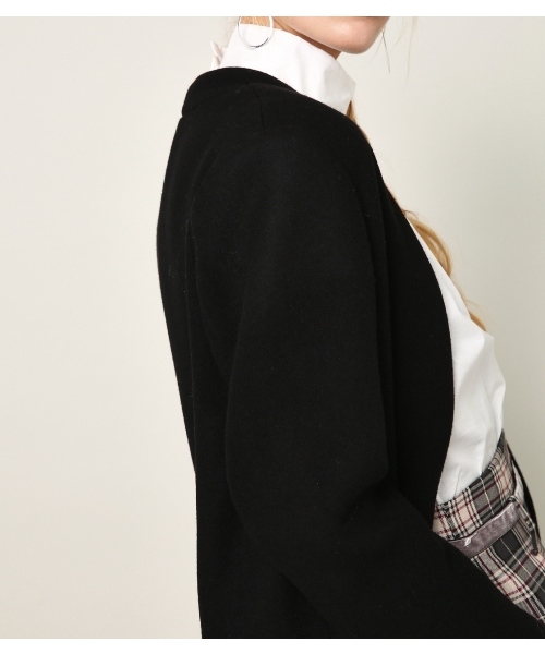PEGGY LANA（ペギーラナ）の「Wool Coat（その他アウター・レディース・アイボリー/ブラック/グレー/ピンク・1/2）」の21枚目の写真