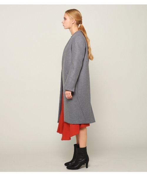PEGGY LANA（ペギーラナ）の「Wool Coat（その他アウター・レディース・アイボリー/ブラック/グレー/ピンク・1/2）」の8枚目の写真