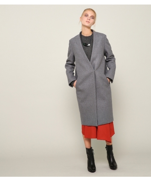 PEGGY LANA（ペギーラナ）の「Wool Coat（その他アウター・レディース・アイボリー/ブラック/グレー/ピンク・1/2）」の17枚目の写真