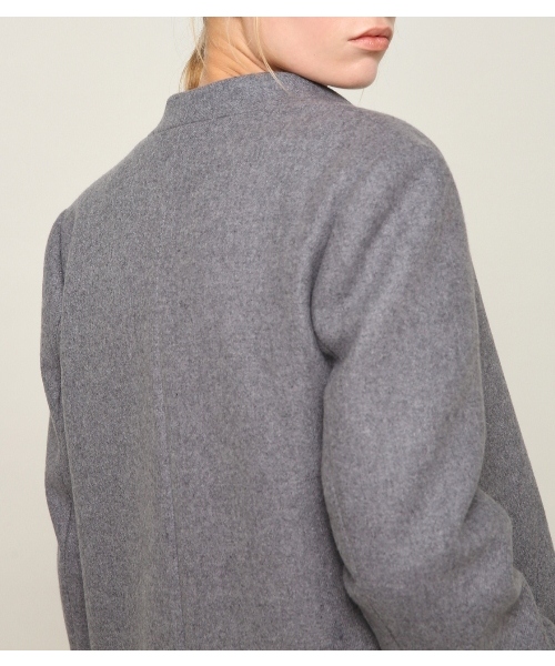 PEGGY LANA（ペギーラナ）の「Wool Coat（その他アウター・レディース・アイボリー/ブラック/グレー/ピンク・1/2）」の6枚目の写真