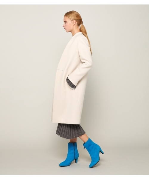 PEGGY LANA（ペギーラナ）の「Wool Coat（その他アウター・レディース・アイボリー/ブラック/グレー/ピンク・1/2）」の22枚目の写真