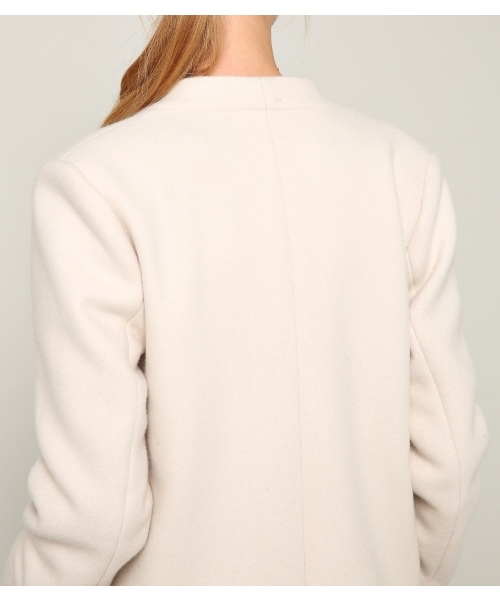 PEGGY LANA（ペギーラナ）の「Wool Coat（その他アウター・レディース・アイボリー/ブラック/グレー/ピンク・1/2）」の18枚目の写真