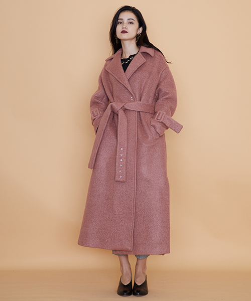 ユナイテッドトウキョウ　モヘアマキシガウンコート　ビッグコート モヘアマキシガウンコート（その他アウター）｜UNITED TOKYO