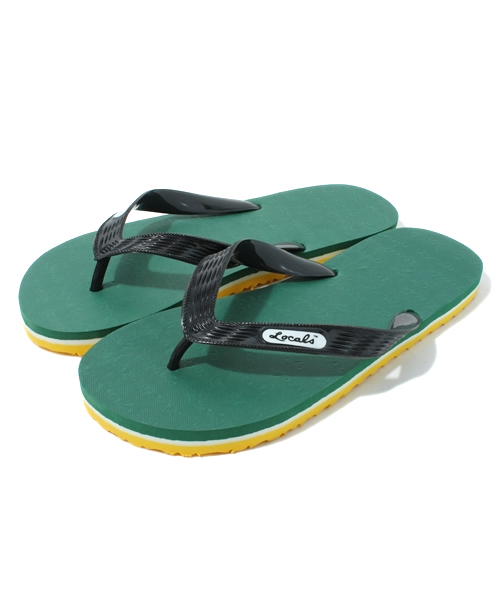 styles（スタイルス）の「Locals Beach Sandal ローカルズ ビーチサンダル カラフル（サンダル・メンズ・ホワイト/ブラウン/グリーン/イエロー/ライトグリーン/ブルー/ネイビー/レッド/ピンク/ライトブルー・23cm/24cm/26cm/27cm/28cm）」の8枚目の写真