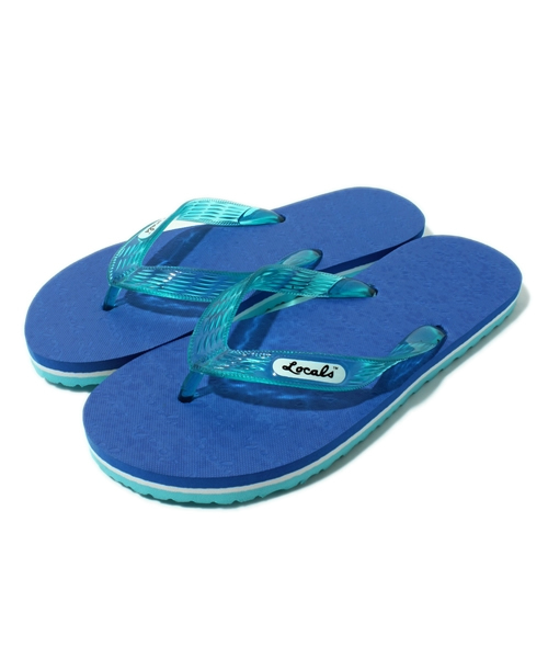 styles（スタイルス）の「Locals Beach Sandal ローカルズ ビーチサンダル カラフル（サンダル・メンズ・ホワイト/ブラウン/グリーン/イエロー/ライトグリーン/ブルー/ネイビー/レッド/ピンク/ライトブルー・23cm/24cm/26cm/27cm/28cm）」の4枚目の写真
