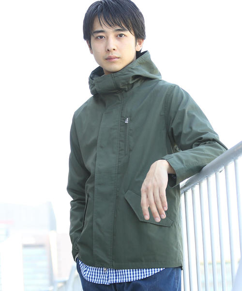 coen（コーエン）の「【18FW新色】TCボリュームネックショートモッズブルゾン（モッズコート・メンズ・オリーブ/ネイビー/ダークグリーン/ブラック・X-LARGE/LARGE/MEDIUM/SMALL）」の2枚目の写真