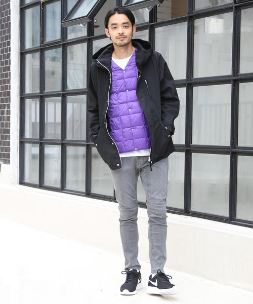 coen（コーエン）の「【18FW新色】TCボリュームネックショートモッズブルゾン（モッズコート・メンズ・オリーブ/ネイビー/ダークグリーン/ブラック・X-LARGE/LARGE/MEDIUM/SMALL）」の20枚目の写真