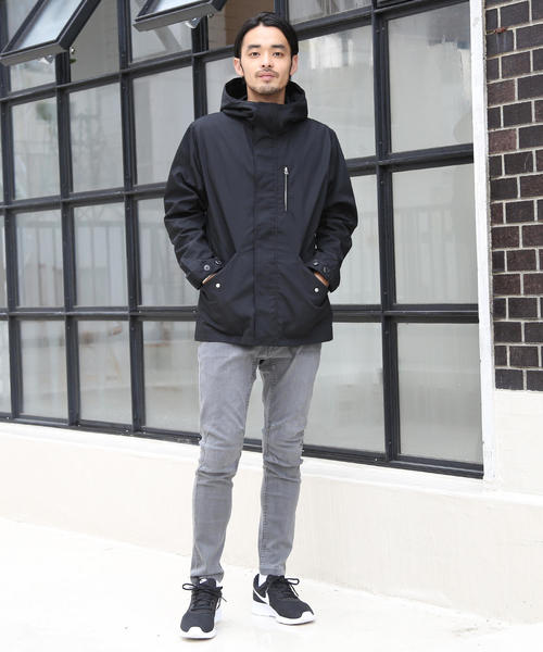 coen（コーエン）の「【18FW新色】TCボリュームネックショートモッズブルゾン（モッズコート・メンズ・オリーブ/ネイビー/ダークグリーン/ブラック・X-LARGE/LARGE/MEDIUM/SMALL）」の18枚目の写真