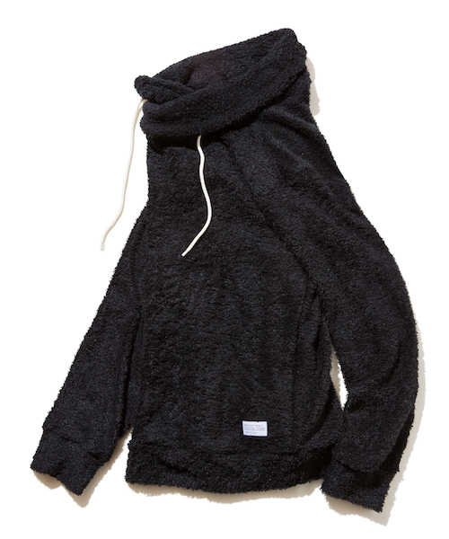 rehacer(レアセル)の「rehacer : Shaggy Pile High-necked CS(パーカー・メンズ・ブラック/ネイビー・LARGE/MEDIUM/SMALL)」の19枚目の写真