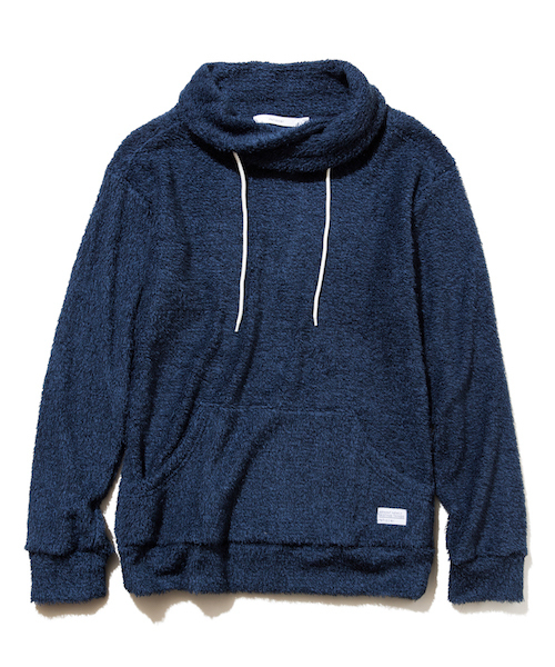 rehacer(レアセル)の「rehacer : Shaggy Pile High-necked CS(パーカー・メンズ・ブラック/ネイビー・LARGE/MEDIUM/SMALL)」の14枚目の写真