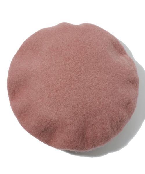 WEGO（ウィゴー）の「フェルトベレー帽（ハンチング/ベレー帽・レディース・ブラック/ダークグレー/ネイビー/ピンク/ワイン・FREE）」の6枚目の写真