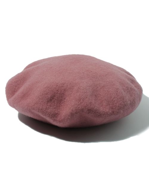 WEGO（ウィゴー）の「フェルトベレー帽（ハンチング/ベレー帽・レディース・ブラック/ダークグレー/ネイビー/ピンク/ワイン・FREE）」の9枚目の写真