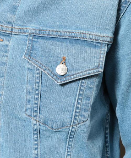 BEAUTY&YOUTH UNITED ARROWS(ビューティーアンドユースユナイテッドアローズ)の「【WEB限定】 by デニムジャケット/Gジャン(デニムジャケット・メンズ・ライトブルー/コバルトブルー・MEDIUM/SMALL/LARGE)」の16枚目の写真