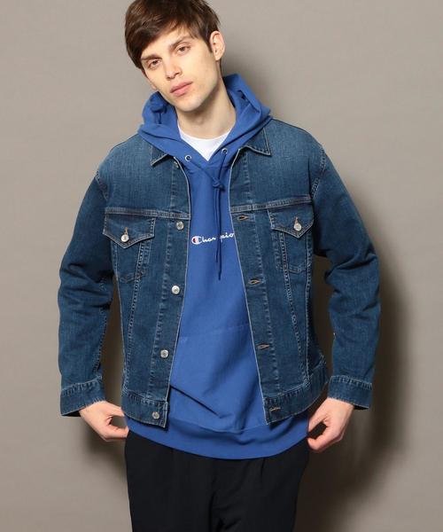 BEAUTY&YOUTH UNITED ARROWS(ビューティーアンドユースユナイテッドアローズ)の「【WEB限定】 by デニムジャケット/Gジャン(デニムジャケット・メンズ・ライトブルー/コバルトブルー・MEDIUM/SMALL/LARGE)」の6枚目の写真